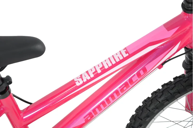 Ammaco Sapphire 20 Inch Wheel Kids Bike Pink-3