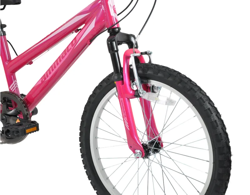 Ammaco Sapphire 18 Inch Wheel Kids Bike Pink-4