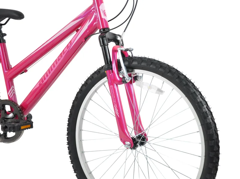 Ammaco Sapphire 24 Inch Wheel Kids Bike Pink-5