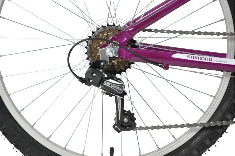 Ammaco Eternity 24 Inch Wheel Kids Bike Purple-4