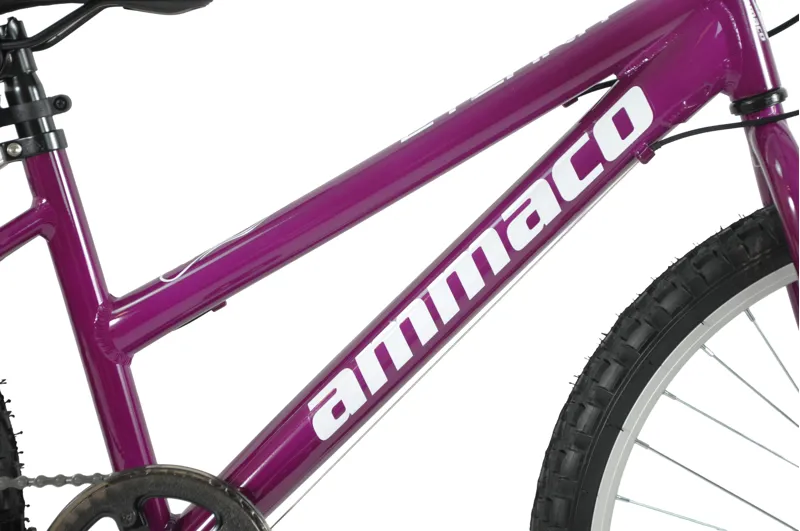 Ammaco Eternity 24 Inch Wheel Kids Bike Purple-2