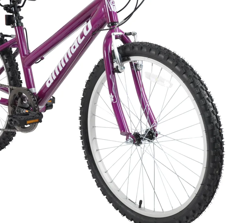 Ammaco Eternity 24 Inch Wheel Kids Bike Purple-5