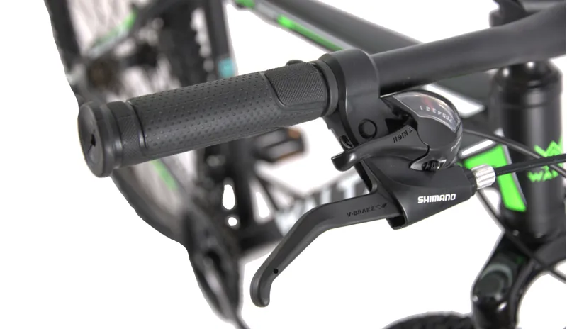 Waltx Trail 26 Inch Wheel 18 Inch Frame MTB Black/Green-5