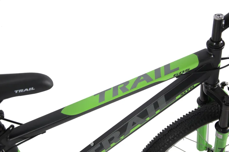 Trail 26 Inch Wheel Mountain Bike Black Green-3
