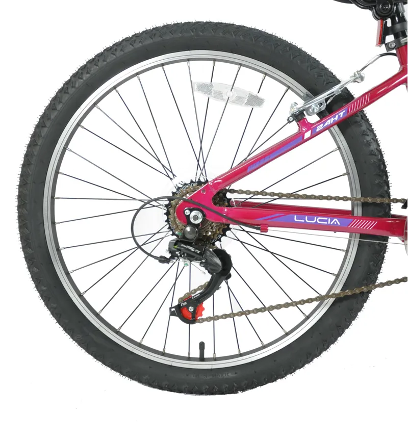 Ammaco Lucia 24 Inch Wheel Kids Bike Pink-4
