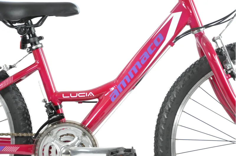Ammaco Lucia 24 Inch Wheel Kids Bike Pink-2