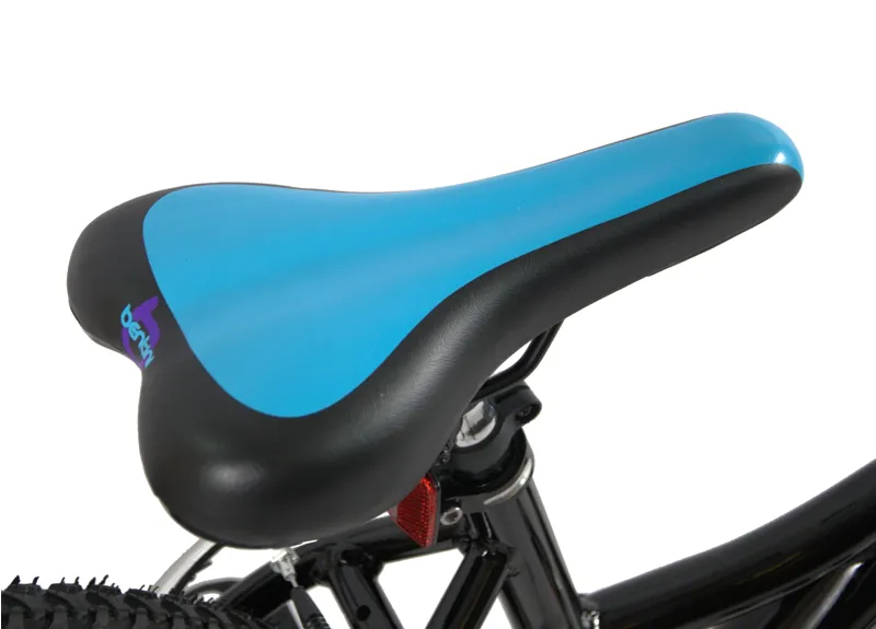 Emmelle Sea Breeze 24 Inch Wheel Kids Bike Black/Blue-6