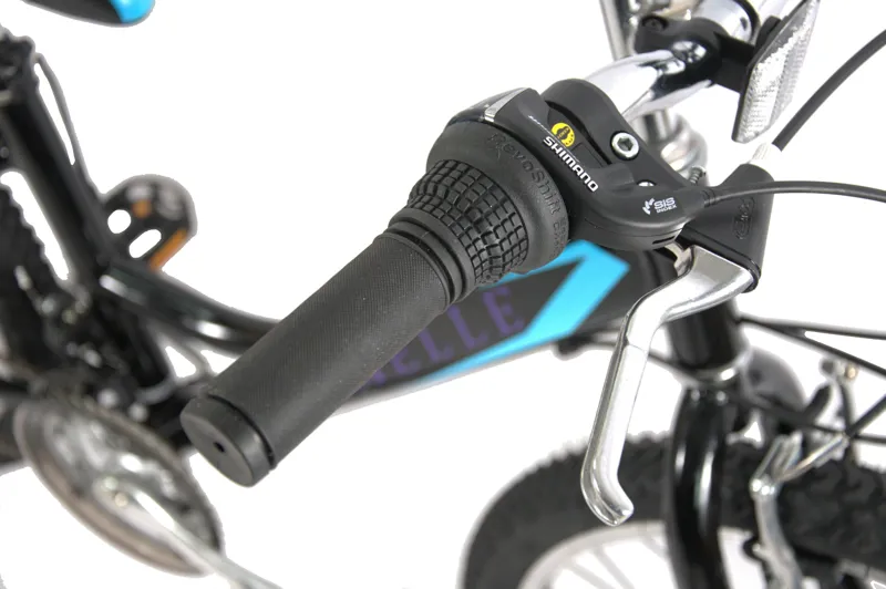 Emmelle Sea Breeze 24 Inch Wheel Kids Bike Black/Blue-5