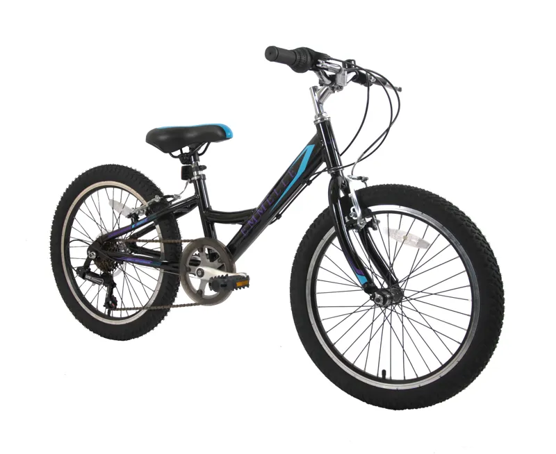 Emmelle Sea Breeze 20 Inch Wheel Kids Bike Black/Blue