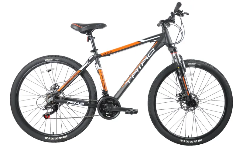 Triad TR03 27.5 Inch Wheel Mountain Bike Black/Orange