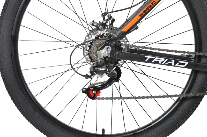 Triad TR03 27.5 Inch Wheel Mountain Bike Black/Orange-4