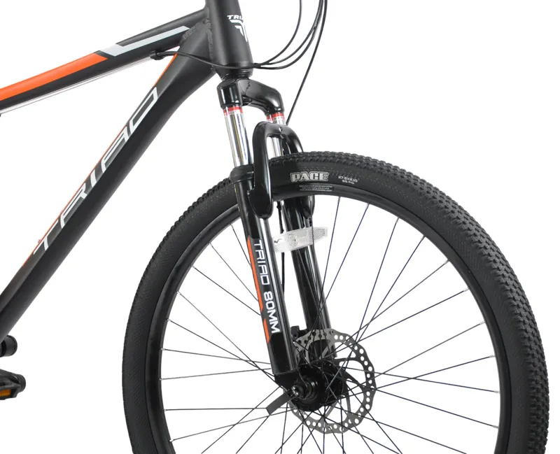 Triad TR03 27.5 Inch Wheel Mountain Bike Black/Orange-2