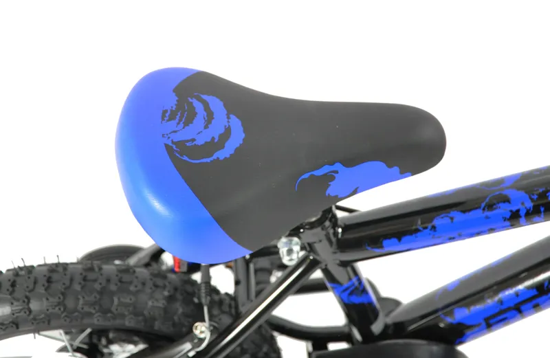 Ammaco Stormhawk 14 Inch Wheel Kids Bike Blue/Black-5