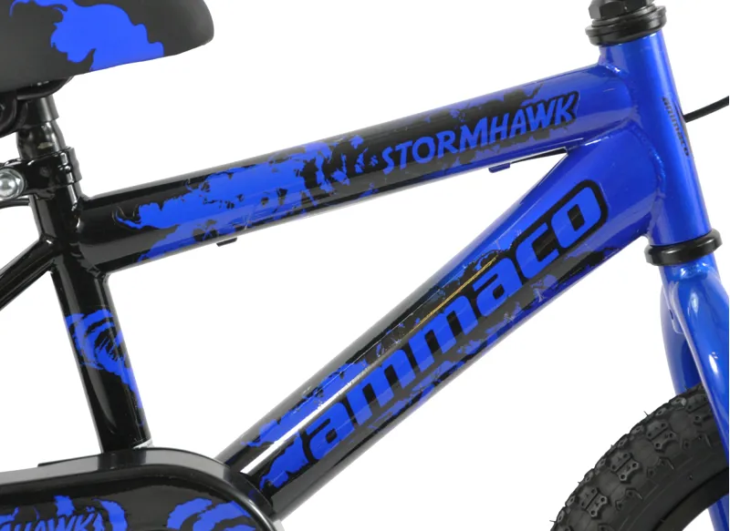 Ammaco Stormhawk 16 Inch Wheels Kids Bike Blue/Black-2