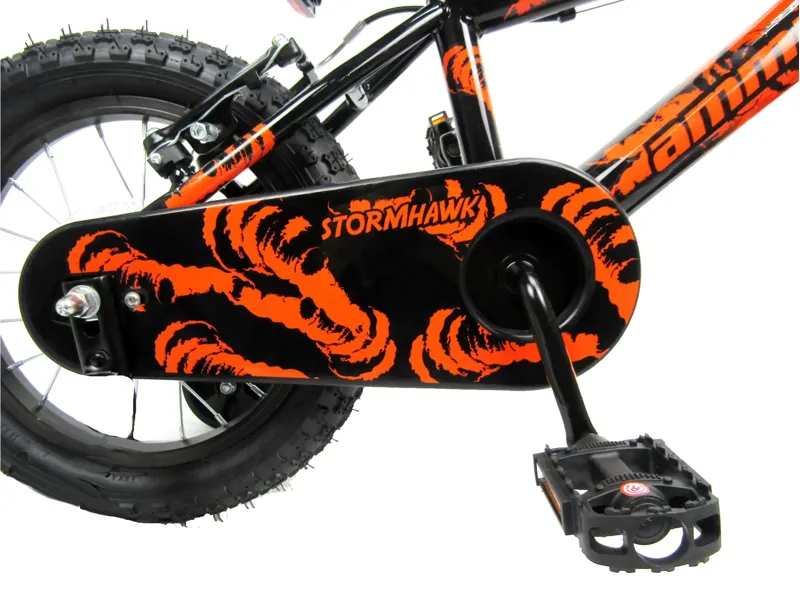 Ammaco Stormhawk 16 Inch Wheels Kids Bike Orange/Black-2