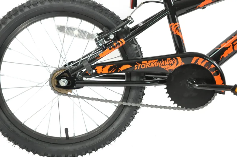 Ammaco Stormhawk 20 Inch Wheel Kids Bike Orange/Black-4