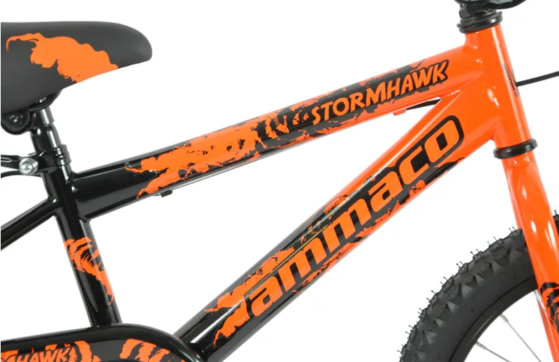 Ammaco Stormhawk 20 Inch Wheel Kids Bike Orange/Black-2