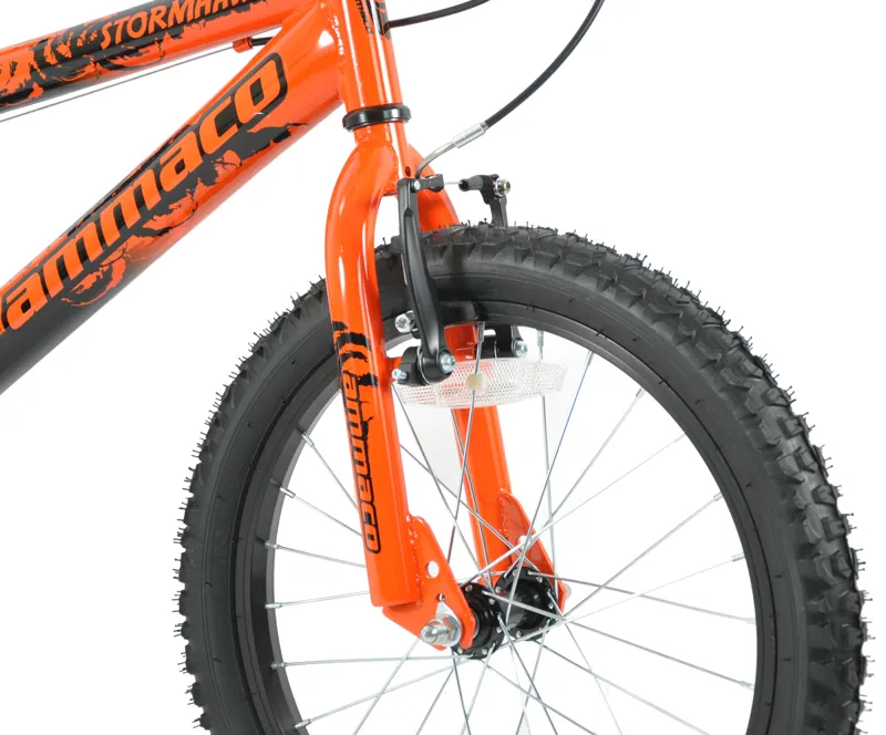 Ammaco Stormhawk 20 Inch Wheel Kids Bike Orange/Black-3