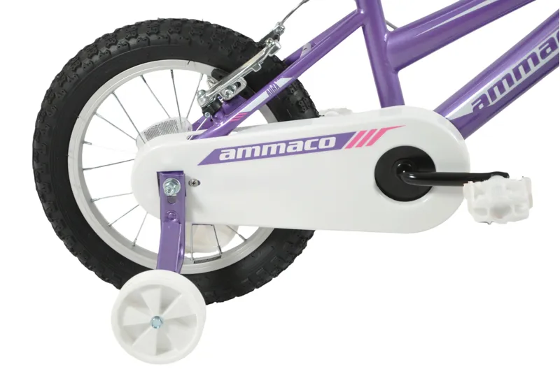 Ammaco Aura 14 Inch Wheel Kids Bike Purple-4