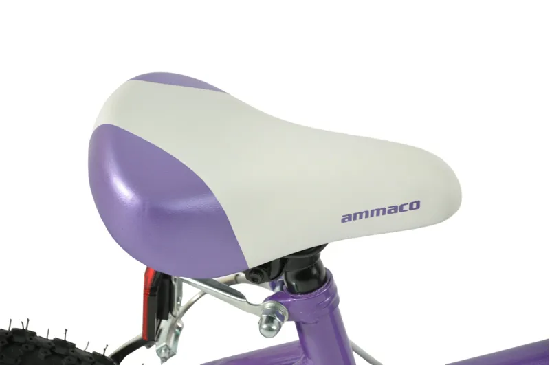 Ammaco Aura 14 Inch Wheel Kids Bike Purple-5