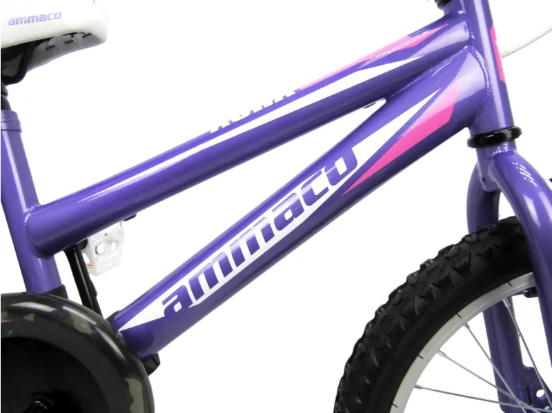 Ammaco Aura 20 Inch Wheel Kids Bike Purple-1