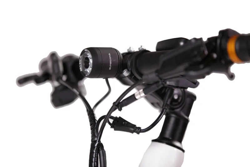 E-Flow City Pro CR-2 Electric Hybrid Bike Step-thru Pearl White 10.4Ah Battery 700c-2
