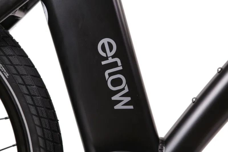 E-Flow Metro ER-2 Electric Hybrid Bike Lava Grey 8Ah Battery 26 Inch Wheel -1