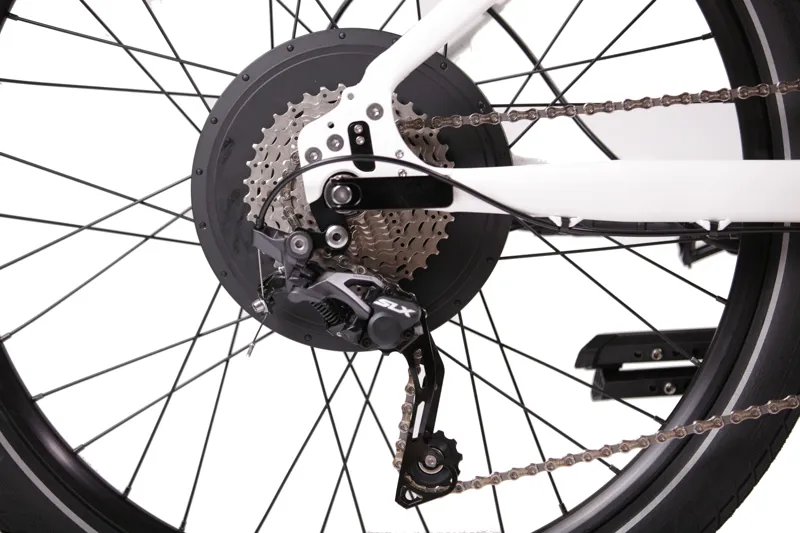 E-Flow Metro ER-2 Electric Hybrid Bike White 8Ah Battery 26 Inch Wheel -4