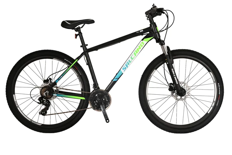 Salcano NG 300 HD 27.5 Mountain Bike Black/Green/Blue