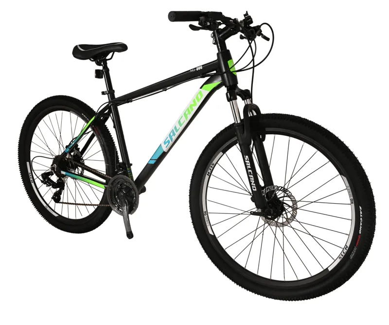 Salcano NG 300 HD 27.5 Mountain Bike Black/Green/Blue-1