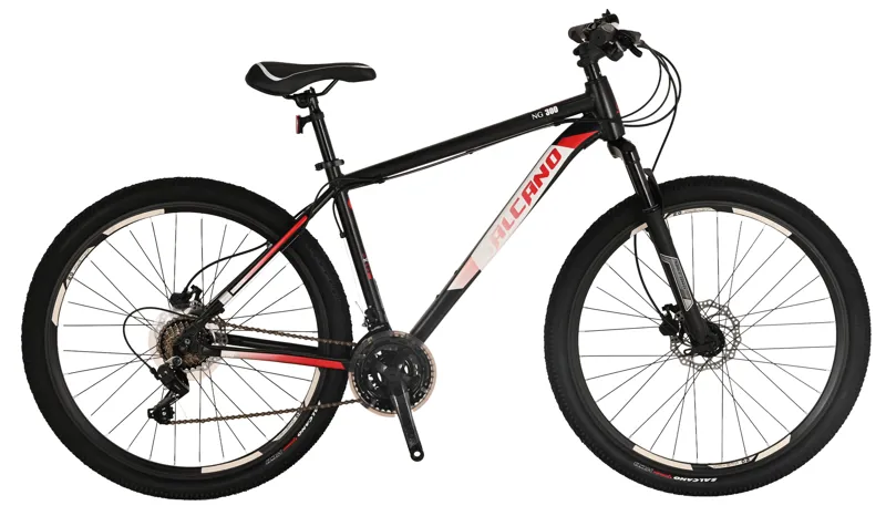 Salcano NG 300 HD 27.5 Mountain Bike Black/Red/Grey