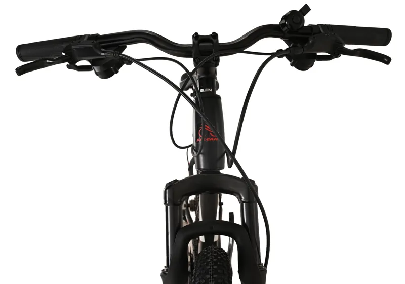Salcano NG 300 HD 27.5 Mountain Bike Black/Red/Grey-2