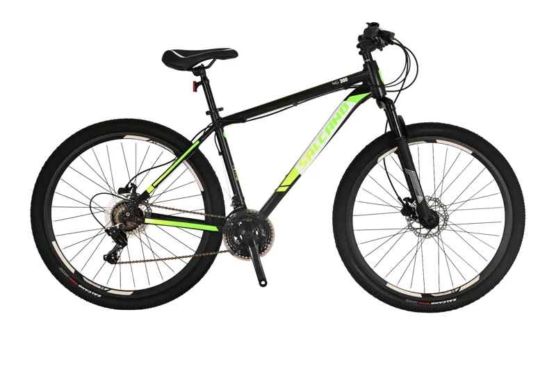 Salcano NG 300 HD 27.5 Mountain Bike Black/Green/Yellow