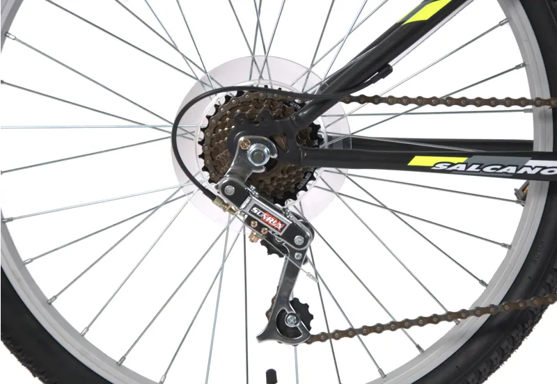 Salcano Excel 24 Inch Wheel Kids Bike Yellow Black-4