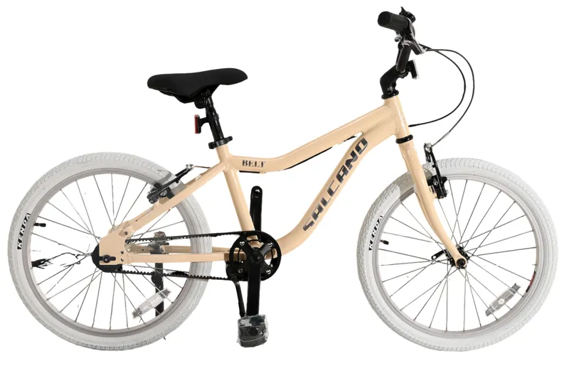 Salcano Light 20 Inch Wheel Kids Bike Cream/Silver