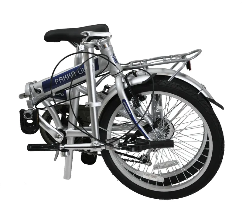Ammaco Pakka Lite 20 Inch Wheel Folding Bike Blue-2
