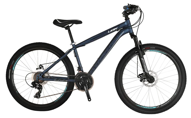 Salcano Lion V 26 Inch Wheel Mountain Bike Azure Blue/Black