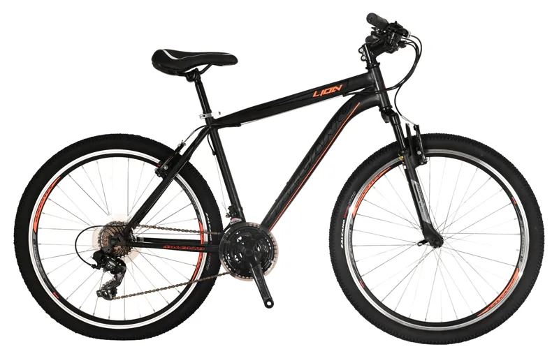 Salcano Lion V 26 Inch Wheel Mountain Bike Black/Orange