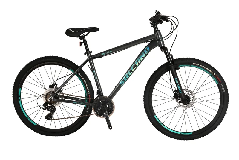 Salcano NG Team 300 27.5 Mountain Bike Antrachite/Light Blue
