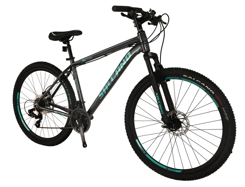 Salcano NG Team 300 27.5 Mountain Bike Antrachite/Light Blue-1