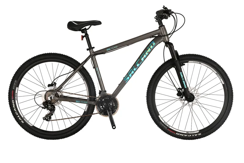 Salcano NG Team 300 27.5 Mountain Bike Platin/Light Blue