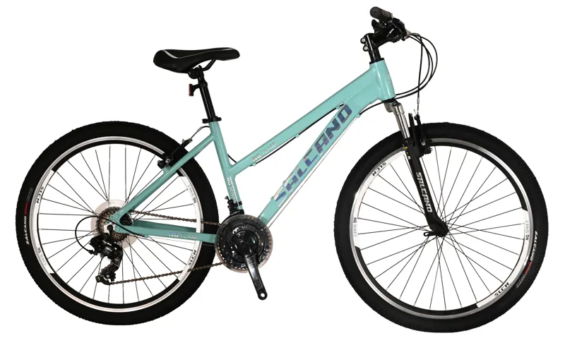 Salcano NG Team 300 26 Inch Wheel Mountain Bike Turquoise/Silver
