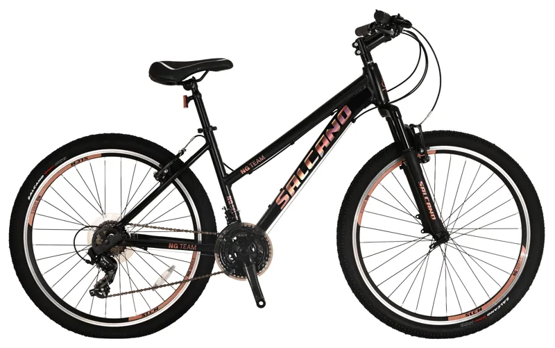 Salcano NG Team 300 26 Inch Wheel Mountain Bike Black/Copper