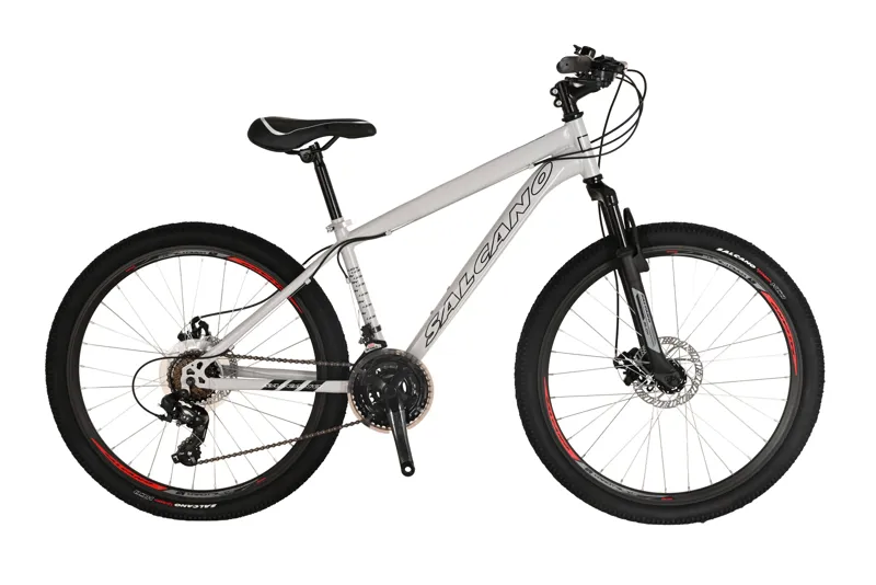 Salcano Lion 26 Inch Wheel Mountain Bike Light Grey/Black