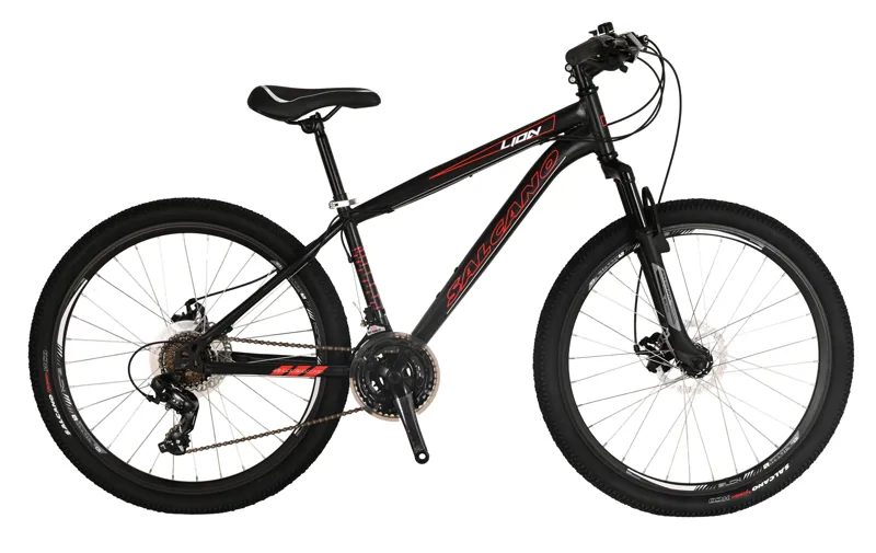 Salcano Lion 26 Inch Wheel Mountain Bike Black/Red