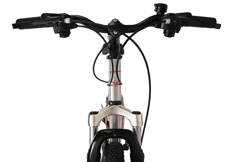 Salcano Lion 26 Inch Wheel Mountain Bike Chrome/Red-2