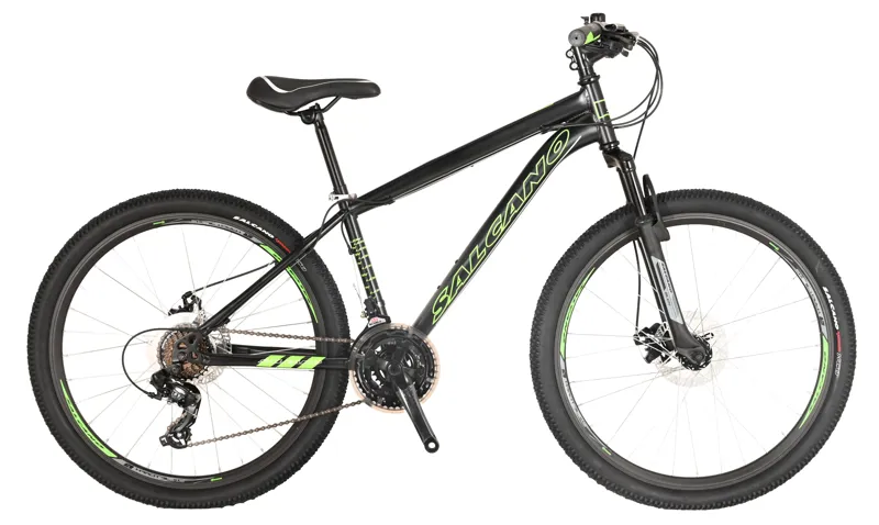 Salcano Lion 26 Inch Wheel Mountain Bike Black/Green