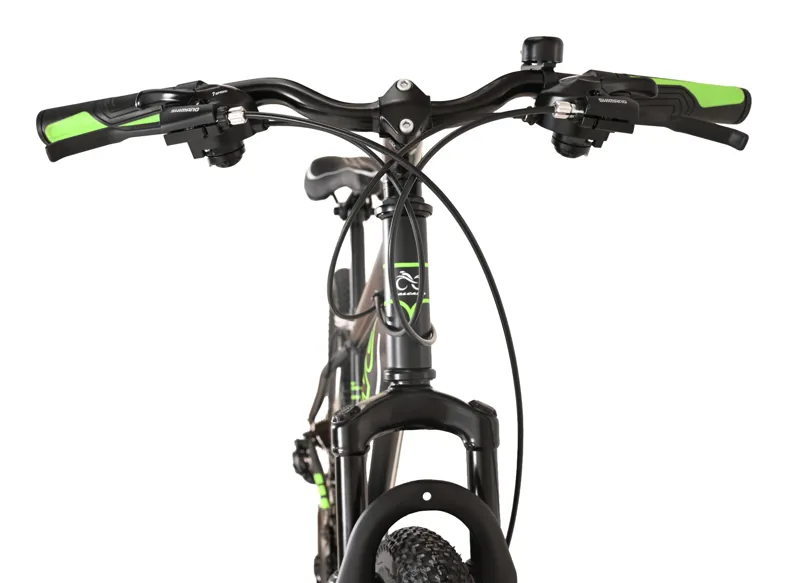 Salcano Lion 26 Inch Wheel Mountain Bike Black/Green-2