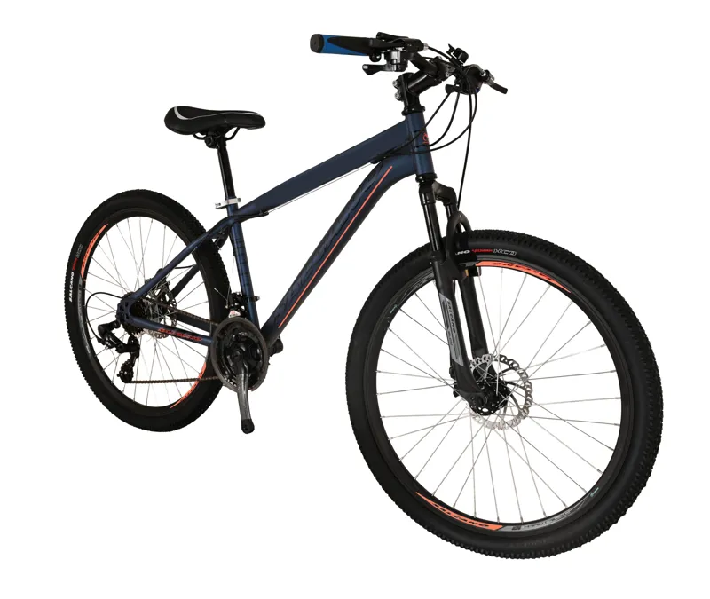 Salcano Lion V 26 Inch Wheel Mountain Bike Azure Blue/Orange-1