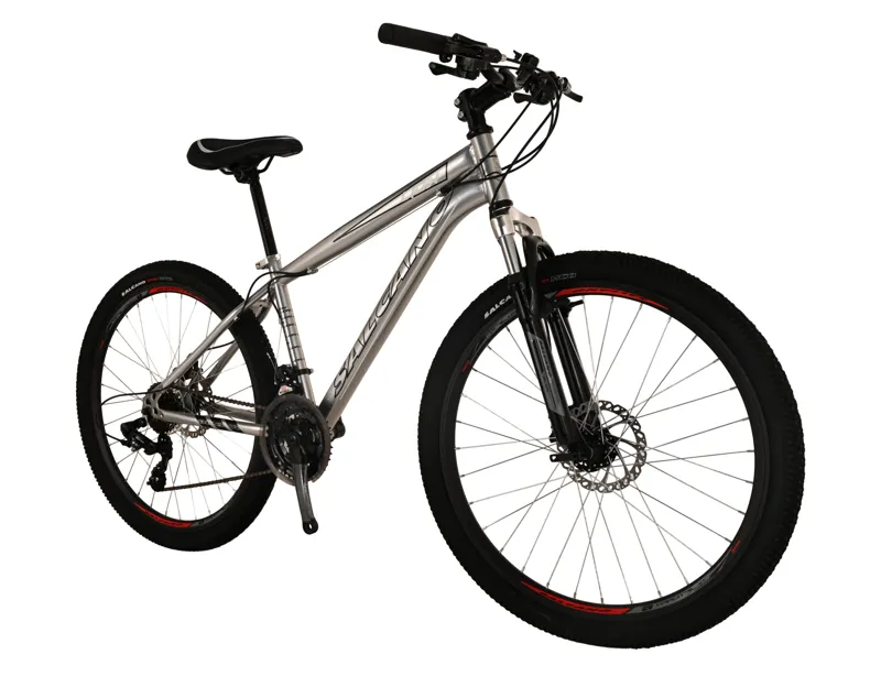 Salcano Lion 26 Inch Wheel Mountain Bike Chrome/Black-1